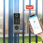 Smart Double Gate Lock with Keypad & Fingerprint