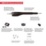 Mighty Mule Automatic Gate Opener Kit, Solar Ready
