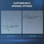 Smart Swing Gate Opener Kit with Remote Control