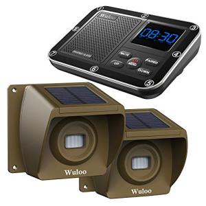 Wireless Solar Driveway Alarm with 1800ft Range
