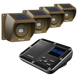 Wireless Solar Driveway Alarm with 1800ft Range