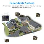 Wireless Solar Driveway Alarm with 1800ft Range