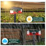 Qualirey 4 Pack Ultrasonic Motion Sensor Animal Repellent