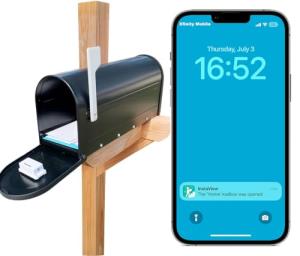 InstaView Wireless Mailbox Alert System with App
