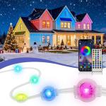 300ft Smart Outdoor Lights with App Control