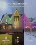 300ft Smart Outdoor Lights with App Control