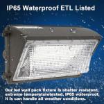 60W LED Wall Pack Light with Photocell