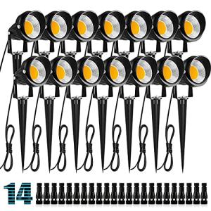 10W LED Landscape Lighting for Outdoor Spaces (14 Pack)