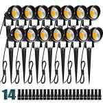 10W LED Landscape Lighting for Outdoor Spaces (14 Pack)