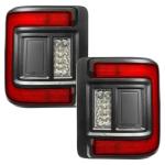 Oracle Lighting Red LED Tail Lights for Wrangler JL