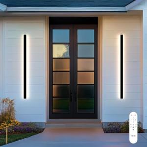 Waterproof LED Outdoor Wall Light with Remote