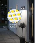 Solar Powered 140 LED Motion Sensor Outdoor Lights