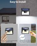 Solar Powered 140 LED Motion Sensor Outdoor Lights