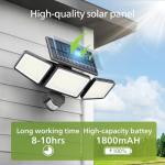 Philips Solar-Powered Outdoor Security Light Set