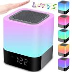Gallstep Bluetooth Speaker Night Light Alarm Clock