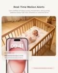 Momcozy Smart WiFi Baby Monitor with 5" Screen