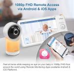VTech 1080p Dual Camera Wi-Fi Baby Monitor