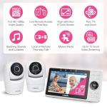 VTech Smart WiFi Baby Monitor with Two Cameras