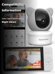 iFamily WiFi Baby Monitor with 5" HD Screen