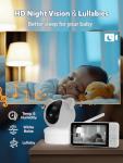 iFamily WiFi Baby Monitor with 5" HD Screen