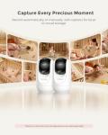 Momcozy BM04 WiFi Baby Monitor with Dual Cameras