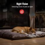 2K Pet Camera with Treat Dispenser and 360° View