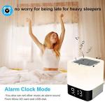 Gallstep Bluetooth Speaker Night Light Alarm Clock