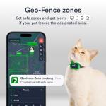 Compact Waterproof Cat GPS Tracker with App