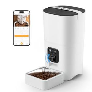 Smart 6L Cat Feeder with Camera & Audio