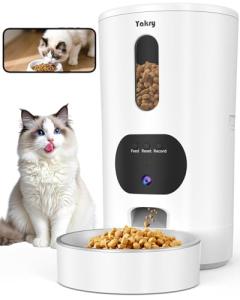 Smart Cat Feeder with Camera and App Control