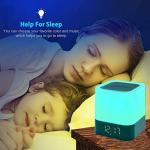 Gallstep Bluetooth Speaker Night Light Alarm Clock