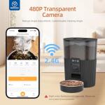 PAPIFEED WiFi Automatic Cat Feeder with Camera