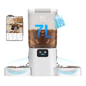 Automatic Cat Feeder with Cameras and Night Vision