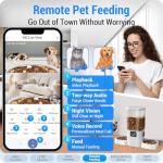 Automatic Cat Feeder with Cameras and Night Vision