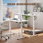 Veken 55-Inch Adjustable Electric Standing Desk