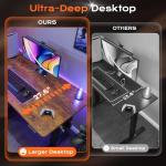 Large Electric Height Adjustable Standing Desk