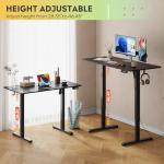 DEVAISE 48 Inch Electric Standing Desk with Touchscreen