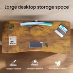 Veken 63" Electric Standing Desk for Home Office