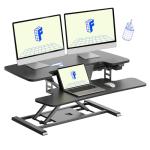 FLEXISPOT 35" Motorized Standing Desk Converter