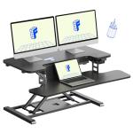 FLEXISPOT 32" Electric Standing Desk Converter
