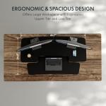 FLEXISPOT 42" Height Adjustable Electric Desk Riser