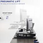 VIVO 42" Electric Height Adjustable Desk Converter