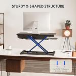 FLEXISPOT 32" Electric Standing Desk Converter