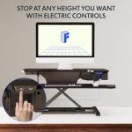 FLEXISPOT 32" Electric Standing Desk Converter