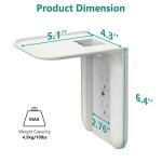WALI Wall Outlet Shelf - Space-Saving Organizer