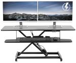 VIVO 42 inch Electric Height Adjustable Desk Riser