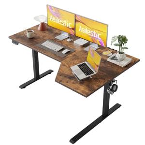 L-Shaped Height Adjustable Electric Standing Desk