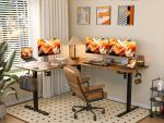 Reversible L-Shaped Electric Height Adjustable Desk