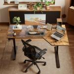 L-Shaped Height Adjustable Electric Standing Desk