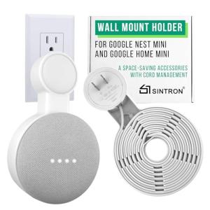 Sintron Wall Mount Holder for Google Nest Mini